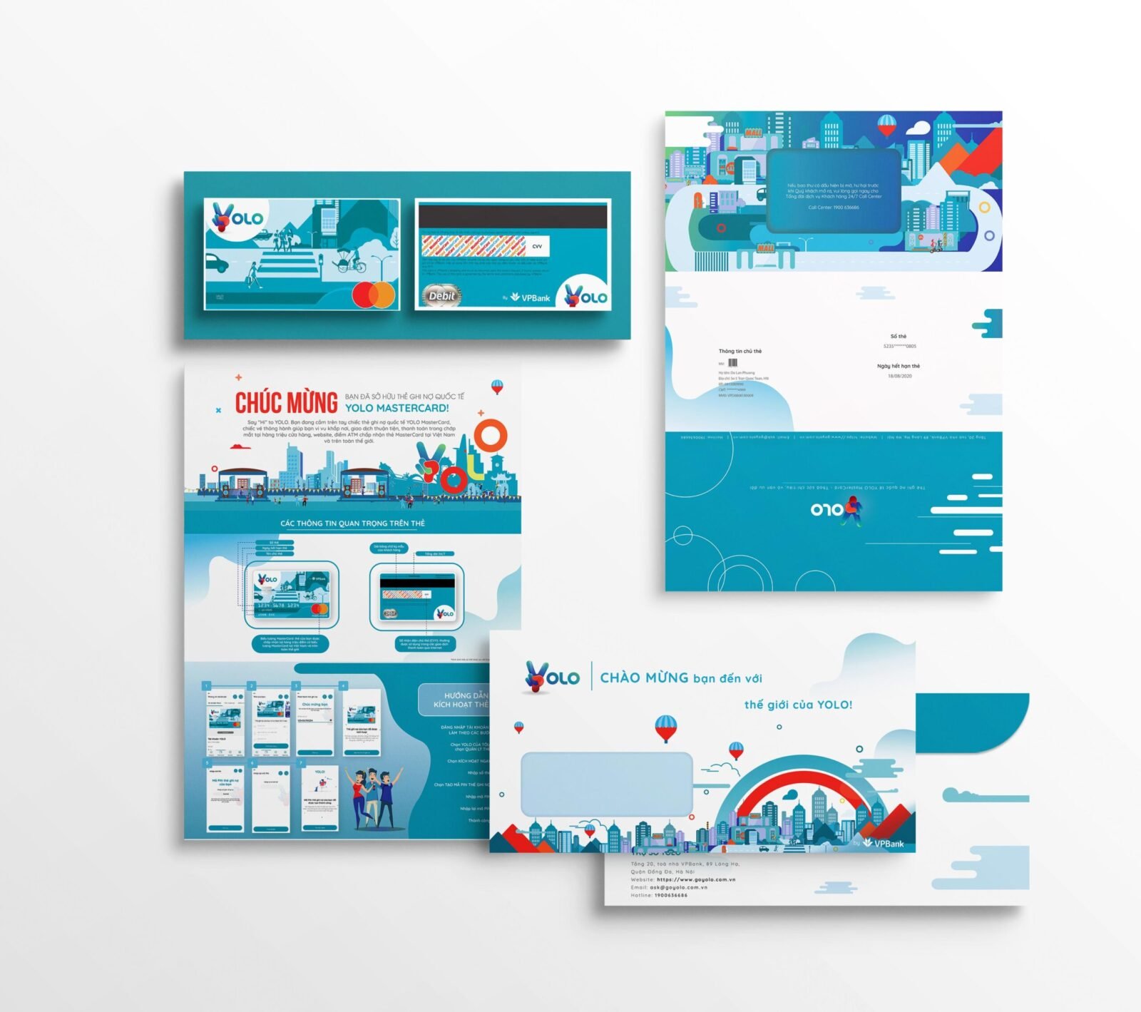 YOLO BANKING APP - Vietnam's first digital bank